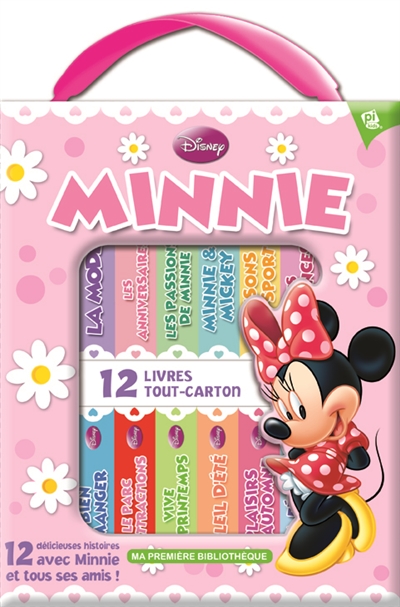 Minnie : 12 délicieuses histoires avec Minnie et tous ses amis ! : 12 livres tout-carton