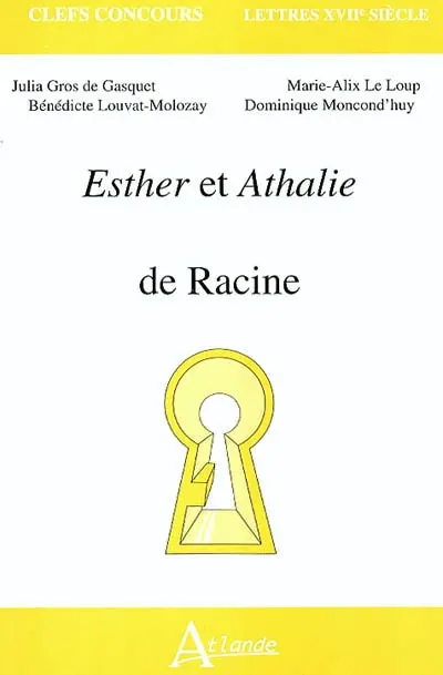 Esther et Athalie de Racine