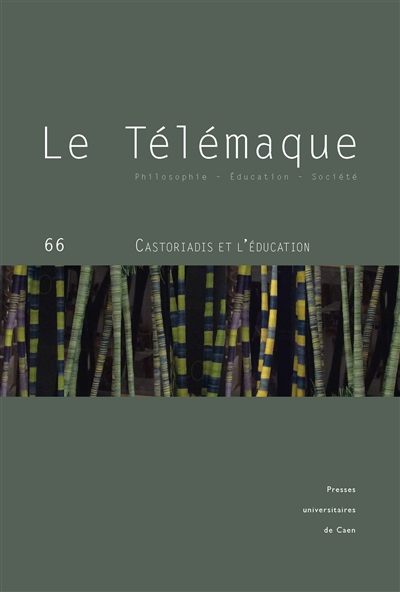 Télémaque (Le), n° 66. Castoriadis et l'éducation