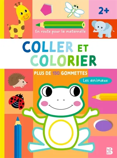 ERPM : Coller et colorier : Les animaux 2+