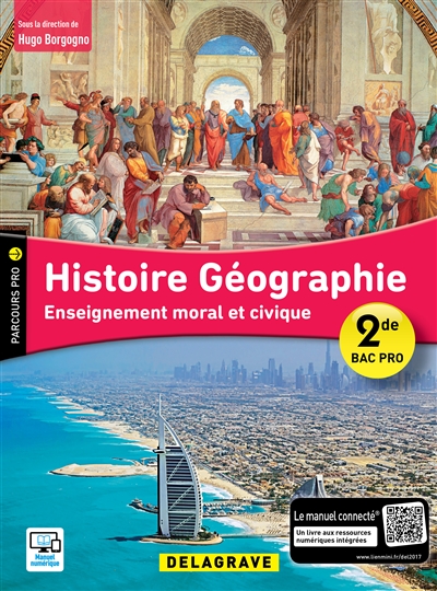 Histoire géographie, enseignement moral et civique : 2de bac pro : parcours pro