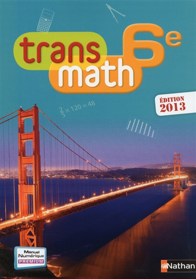 Transmath 6e : manuel : grand format