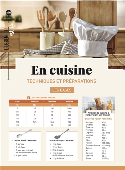 en cuisine : techniques et préparations