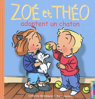 Zoé et Théo adoptent un chaton