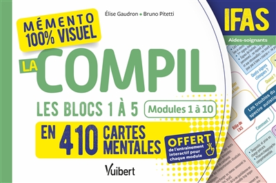 La compil, IFAS : les blocs 1 à 5 en 390 cartes mentales : modules 1 à 10