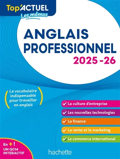 Anglais professionnel : 2025-2026