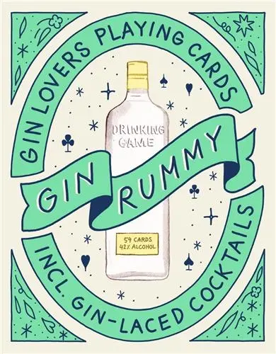 Gin Rummy Gin Lover's Playing Cards