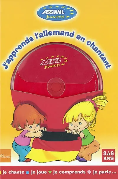 J'apprends l'allemand en chantant (3 à 6 ans) : je chante, je joue, je comprends, je parle