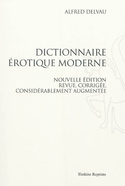 Dictionnaire érotique moderne