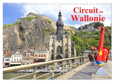Circuit en Wallonie (Calendrier mural 2026 DIN A3 vertical), CALVENDO calendrier mensuel : Voyage à travers les plus beaux endroits de Wallonie