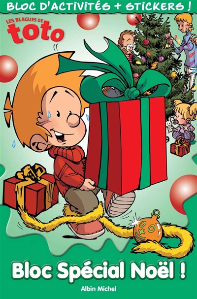 Les blagues de Toto, bloc spécial Noël ! : bloc d'activités + stickers