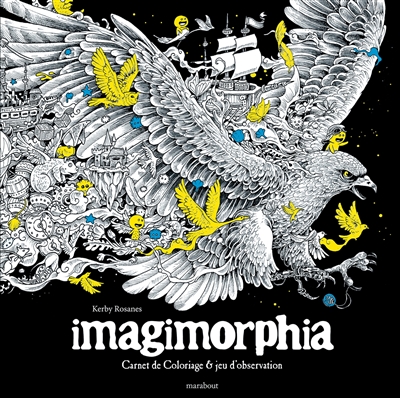 Imagimorphia : carnet de coloriage & jeu d'observation