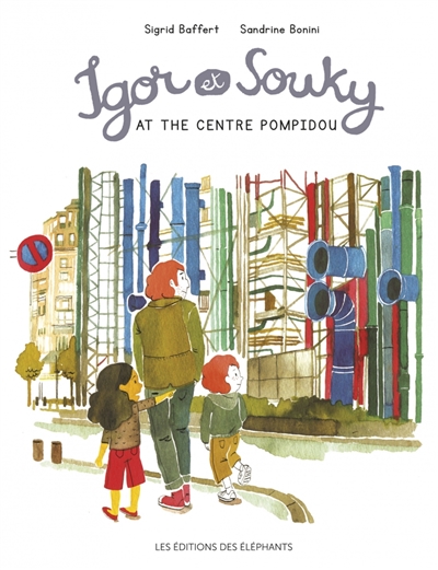Igor and Souky visit the Centre Pompidou