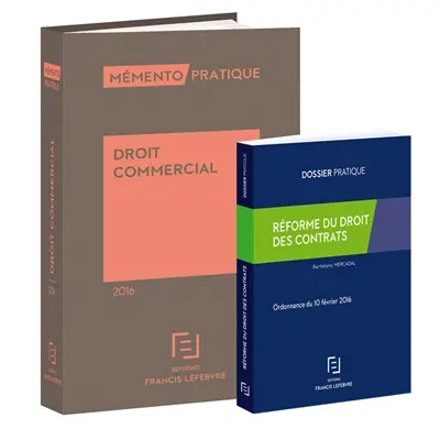 Pack mémento droit commercial & réforme de droit des contrats