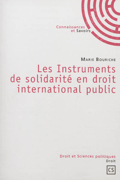 Les instruments de solidarité en droit international public