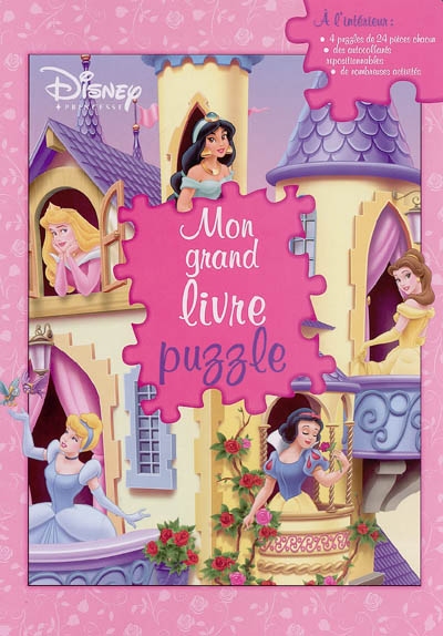 Mon grand livre-puzzle : Disney princesse