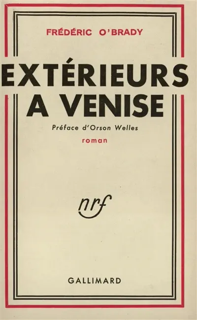 Extérieurs à Venise