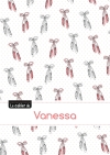 CAHIER VANESSA PTSCX,96P,A5...