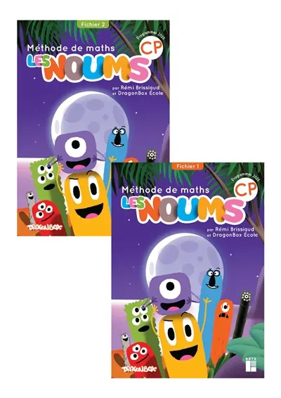 Les Noums, méthode de maths CP : fichier de l'élève : programmes 2025