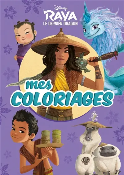 Raya et le dernier dragon : mes coloriages