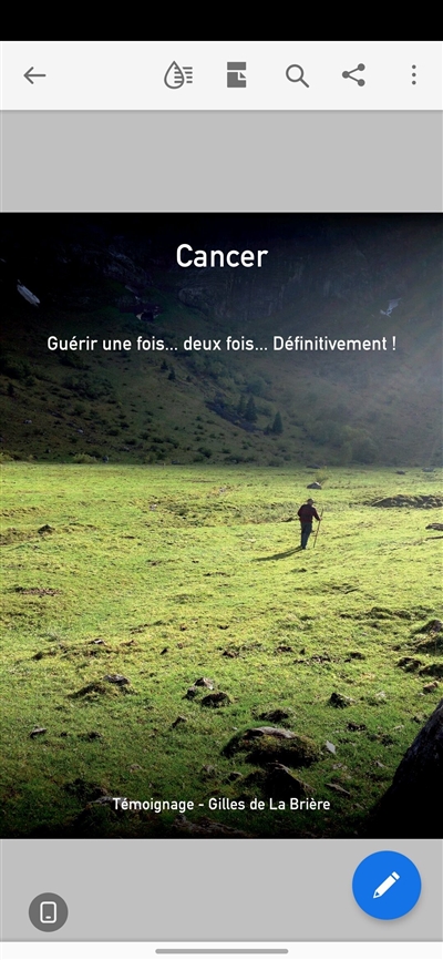 CANCER Guérir une...