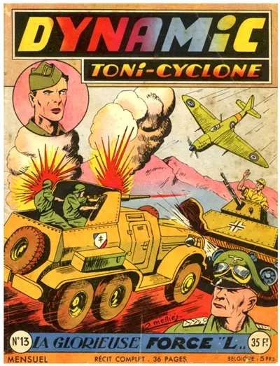 Dynamic : Toni-Cyclone vol. 3 contenant les n° 13 à 18