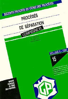 Procédés de séparation