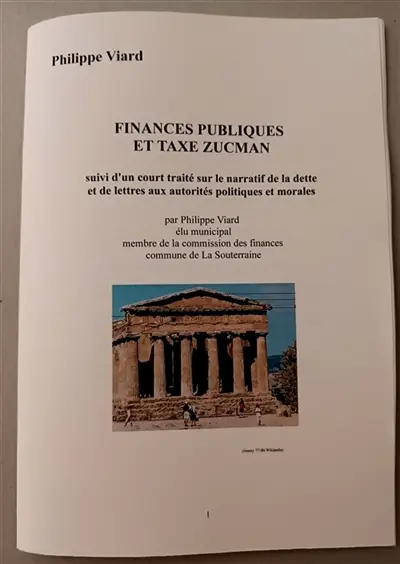 Finances publiques et taxe Zucman Finances publiques et taxe Zucman