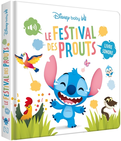 Le festival des prouts : Stitch : livre sonore