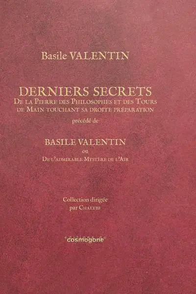 Oeuvres de Basile Valentin