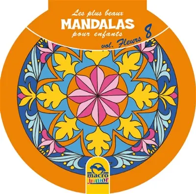 Les plus beaux mandalas pour enfants. Fleurs