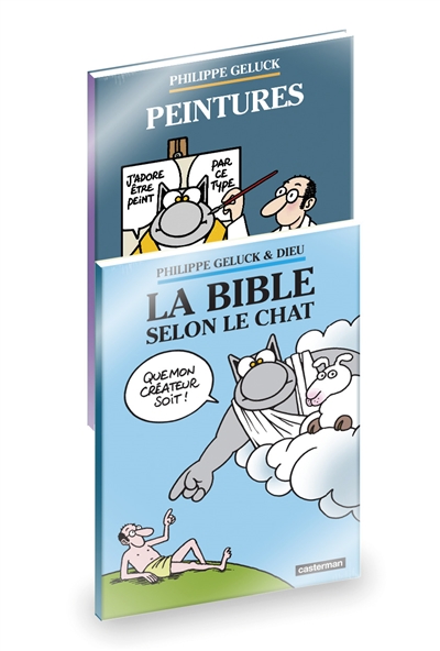 Le Chat : La Bible selon Le Chat + Peintures : pack