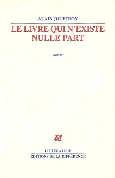 Le livre qui n'existe nulle part