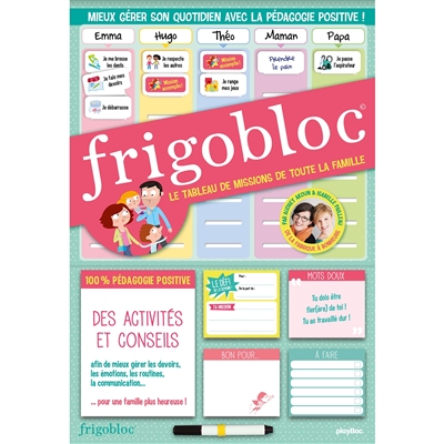 Frigobloc, le tableau de missions de toute la famille