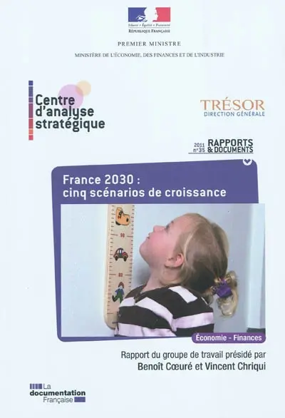 France 2030 : cinq scénarios de croissance