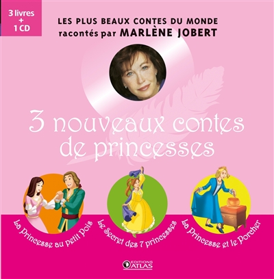 3 nouveaux contes de princesses Coffret + Cd