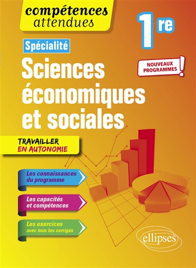 Spécialité sciences économiques et sociales, 1re : nouveaux programmes