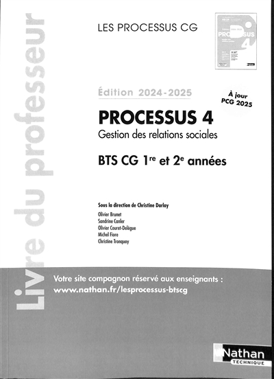 Processus 4, gestion des...