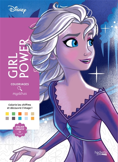 Girl power : coloriages mystères