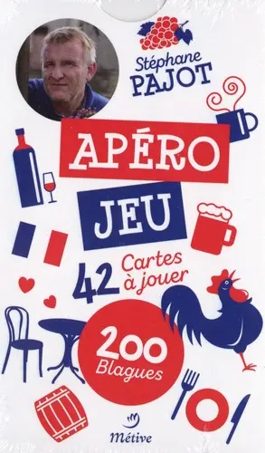 Apéro jeu : 42 cartes à jouer, 200 blagues