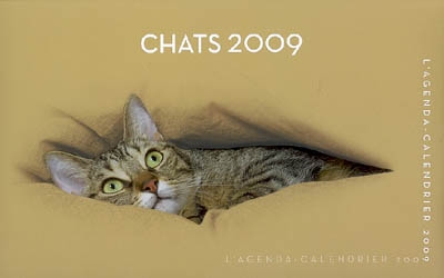 L'agenda calendrier chats 2009