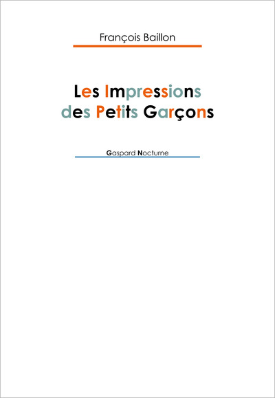 Les impressions des petits garcons