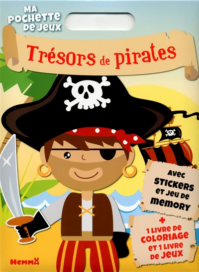 Trésors de pirates : ma pochette de jeux