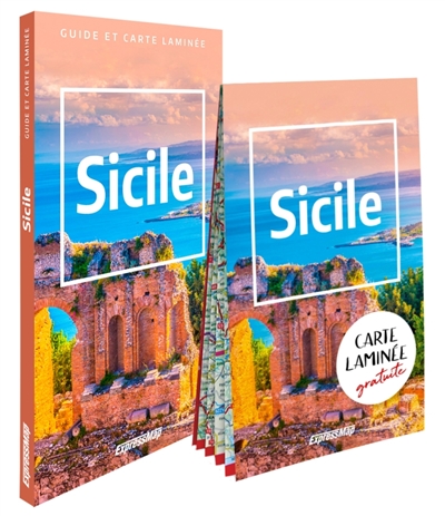 Sicile : guide et carte laminée