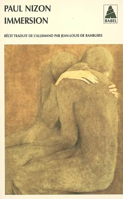 Immersion : procès-verbal d'un voyage aux enfers