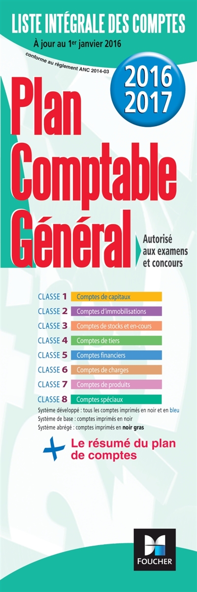 Plan comptable général...