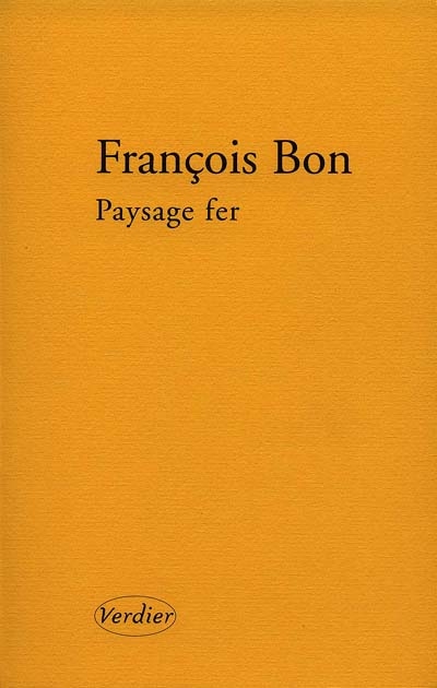 Paysage fer