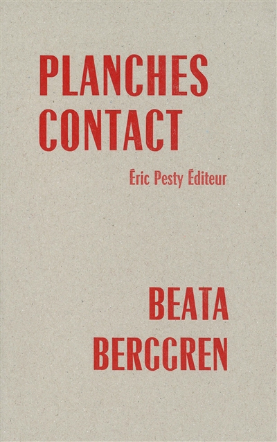 Planches contact