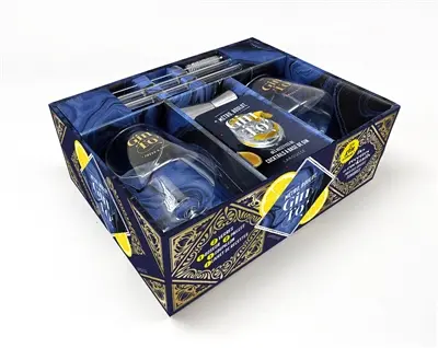 Métro, boulot, gin to' ! : des recettes de cocktails pour des soirées toniques : coffret