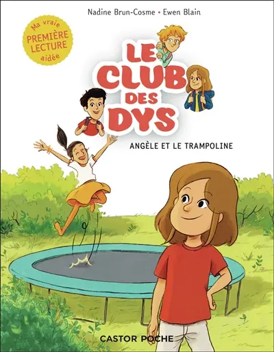 Le club des dys. Angèle et le trampoline